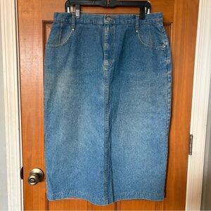 Lee Blue Denim Jean skirt